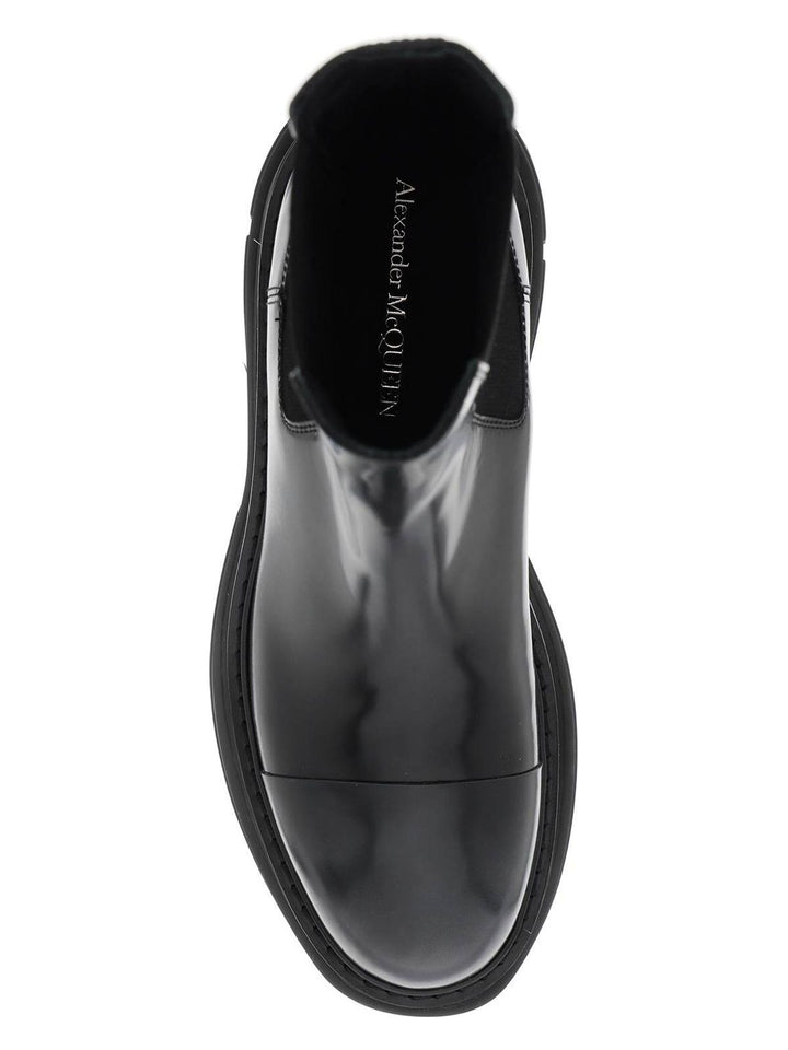 CHELSEA TREAD BRUSHED LEATHER ANKLE