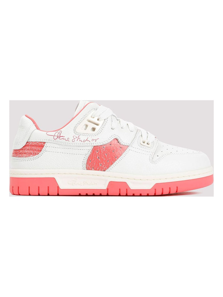 LOW TOP LEATHER SNEAKERS