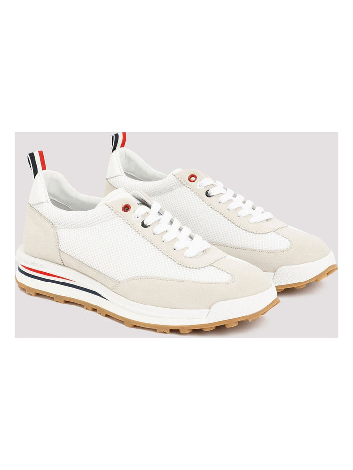 MESH AND SUEDE LEATHER SNEAKERS IN 9