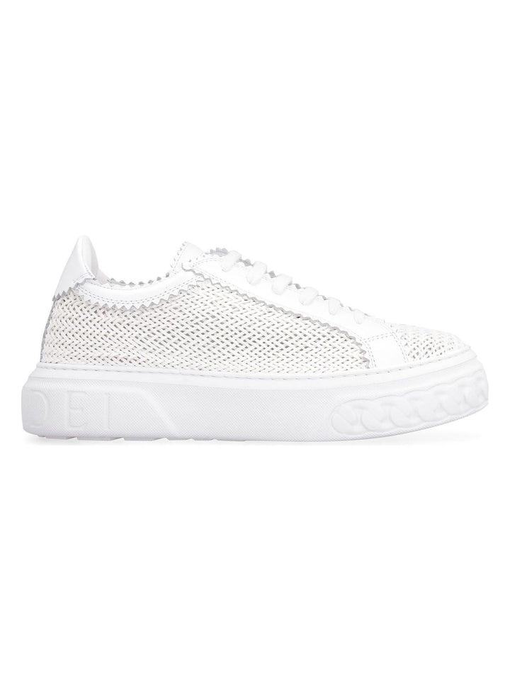 LEATHER CHUNKY SNEAKERS