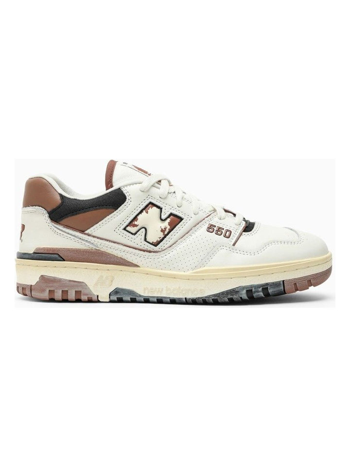 LOW 550 WHITE/VINTAGE BROWN SNEAKERS