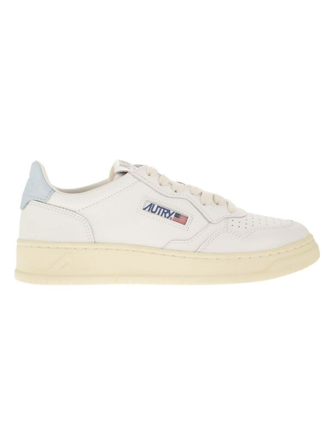 MEDALIST WHITE/LIGHT BLUE TRAINER