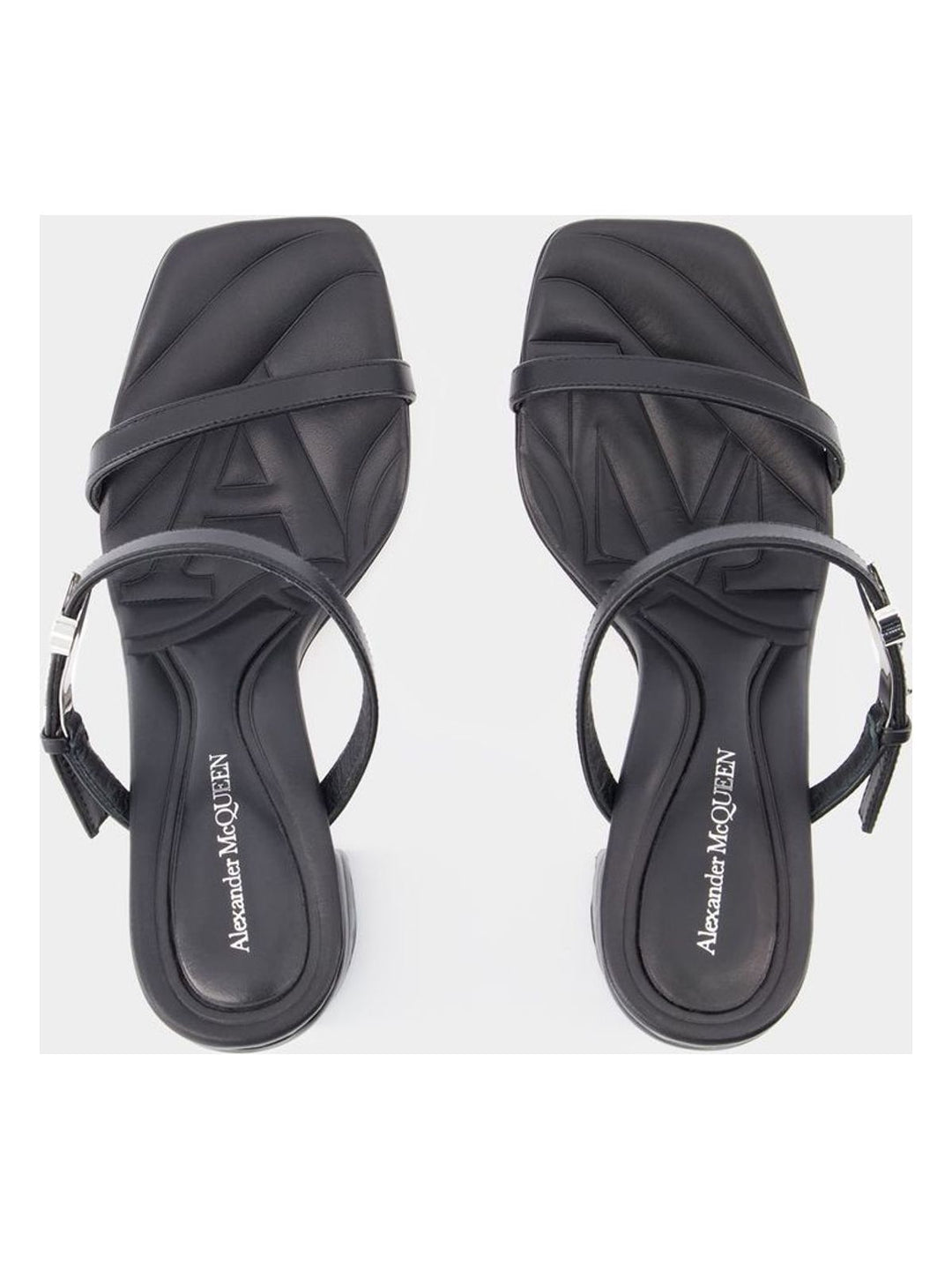 SEAL HEELED SANDALS
