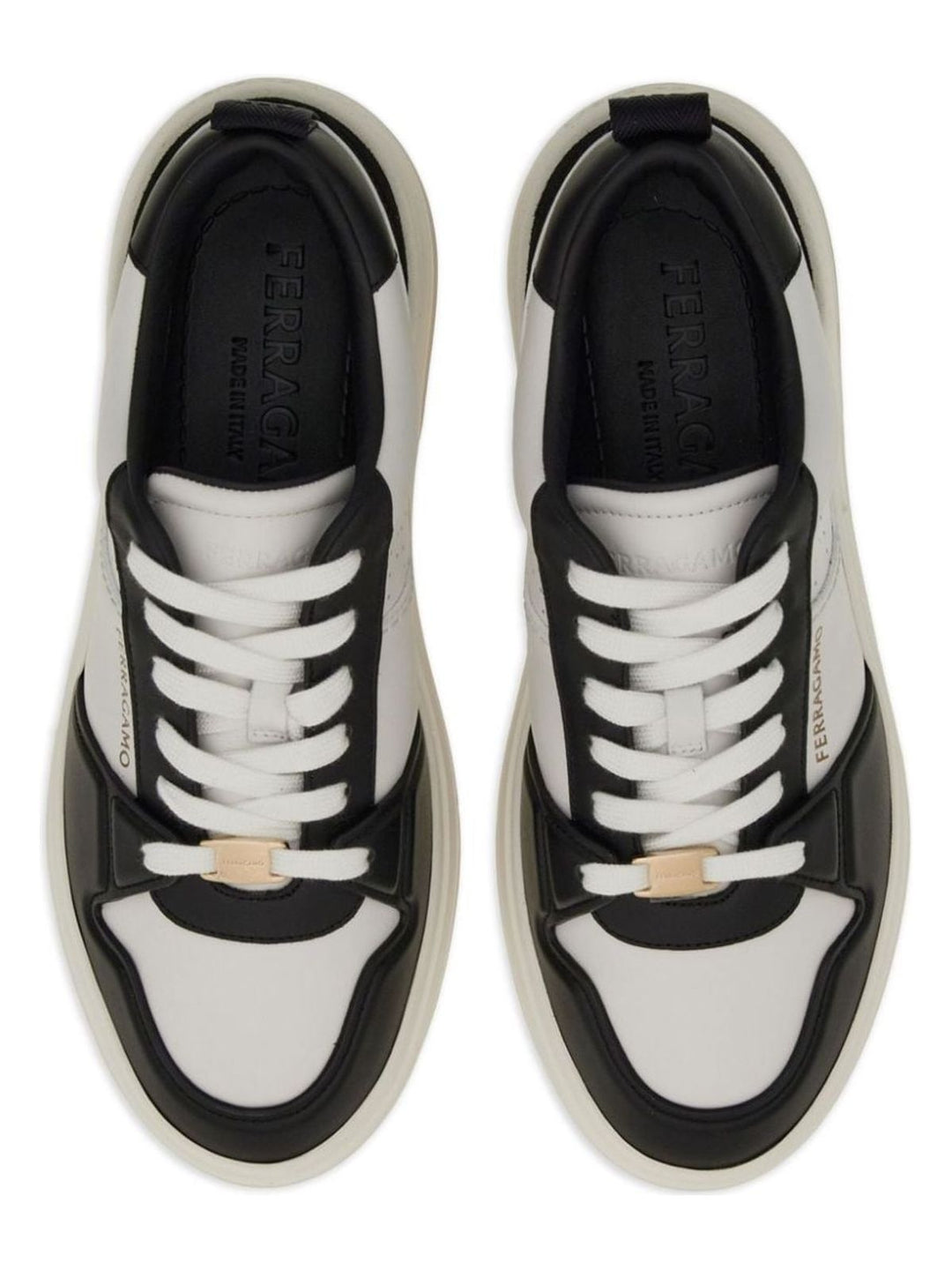 LOGO LEATHER SNEAKERS