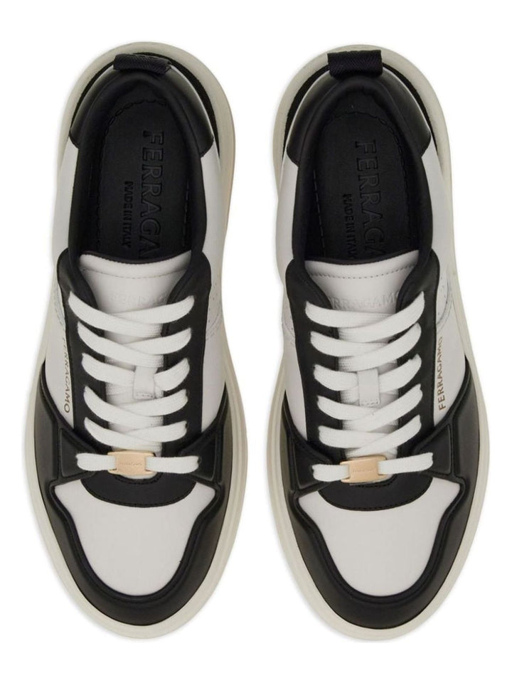 LOGO LEATHER SNEAKERS