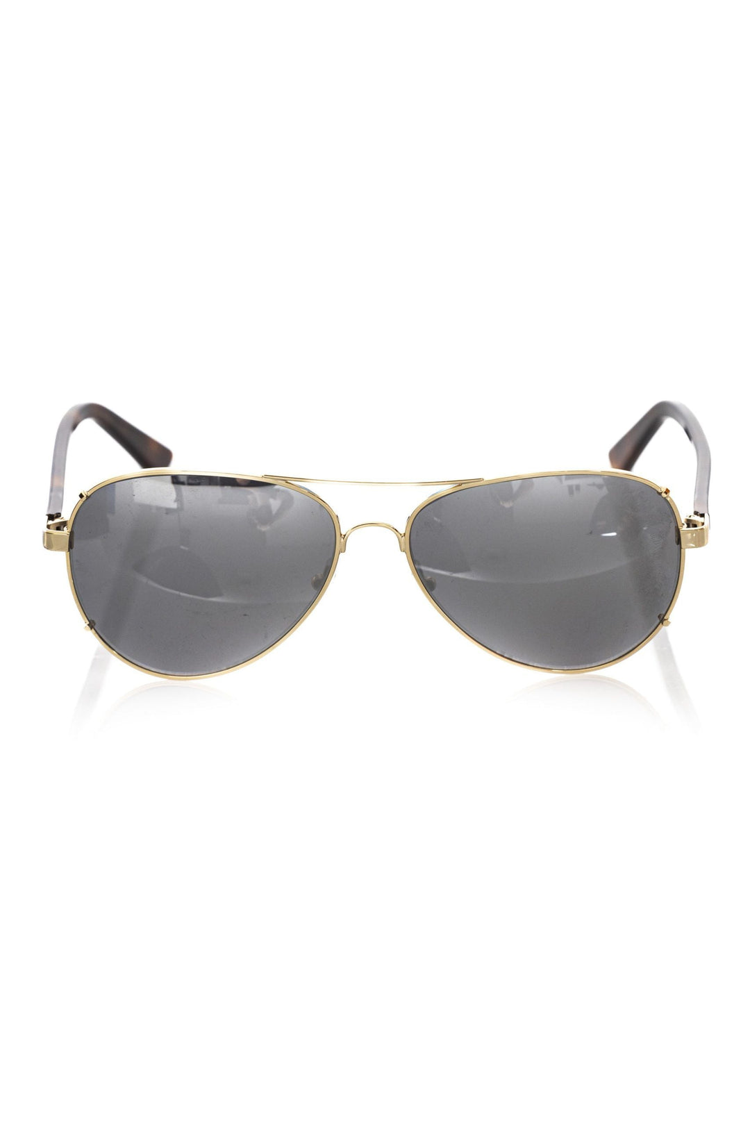 Frankie Morello Aviator Elegance Sunglasses in Men's Gold