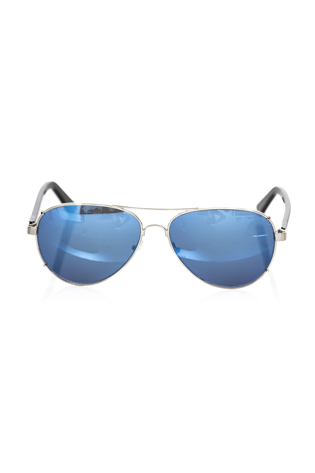Frankie Morello Aviator-Style Metallic Frame Men's Sunglasses