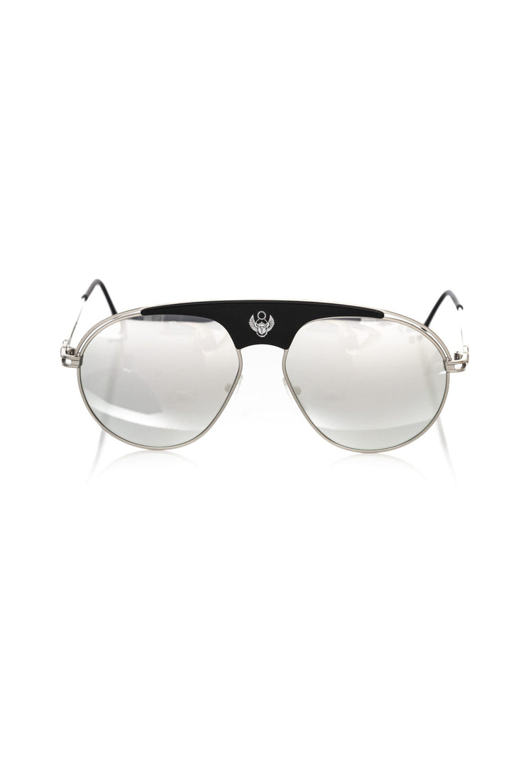 Frankie Morello Chic Shield Smoke Gray Lens Men's Sunglasses