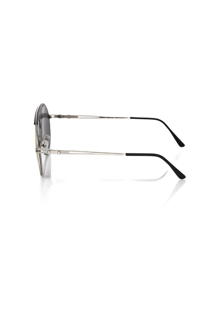 Frankie Morello Chic Shield Smoke Gray Lens Men's Sunglasses