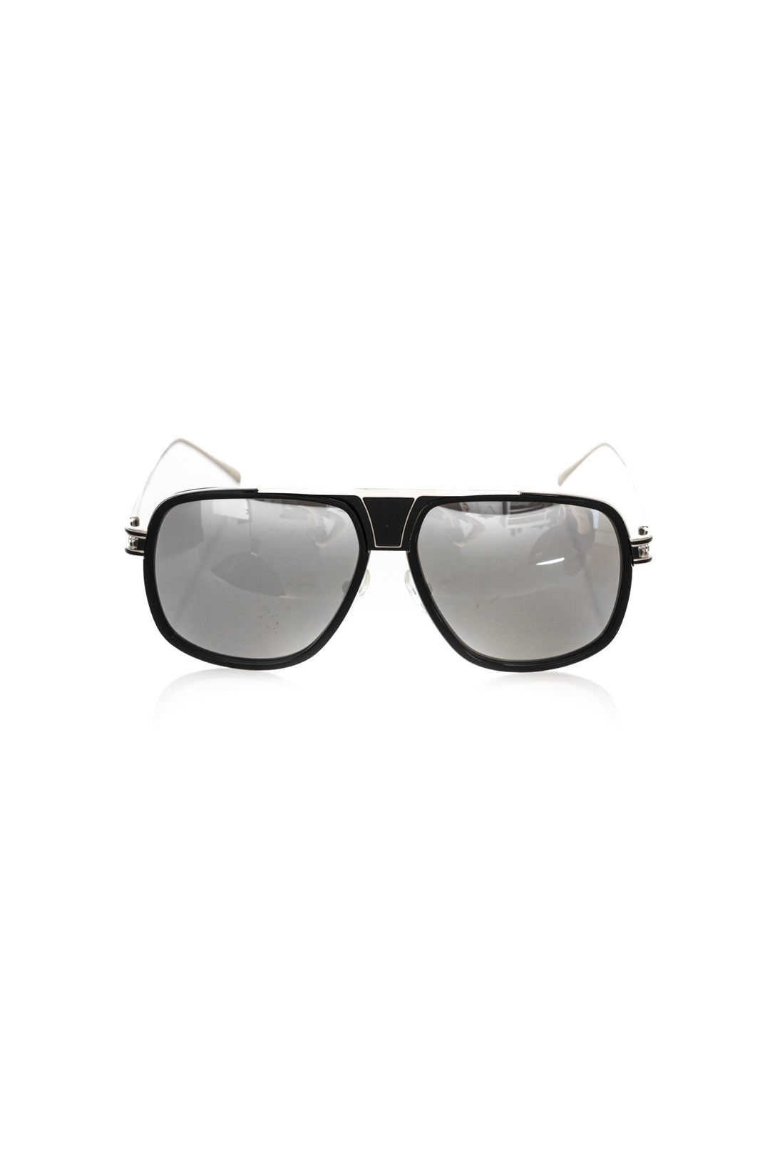 Frankie Morello Sleek Shield Sunglasses with Gradient Men's Lens