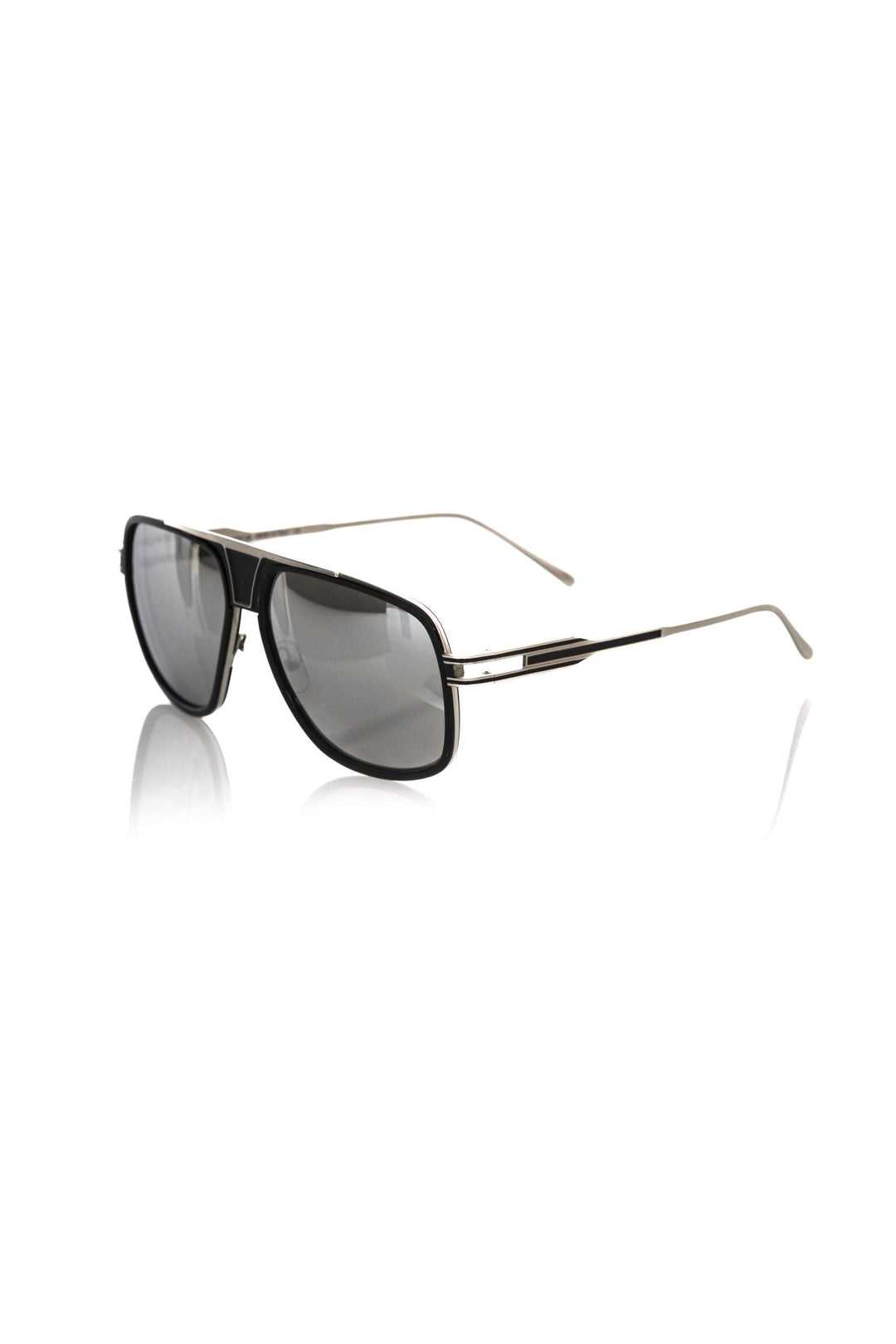 Frankie Morello Sleek Shield Sunglasses with Gradient Men's Lens