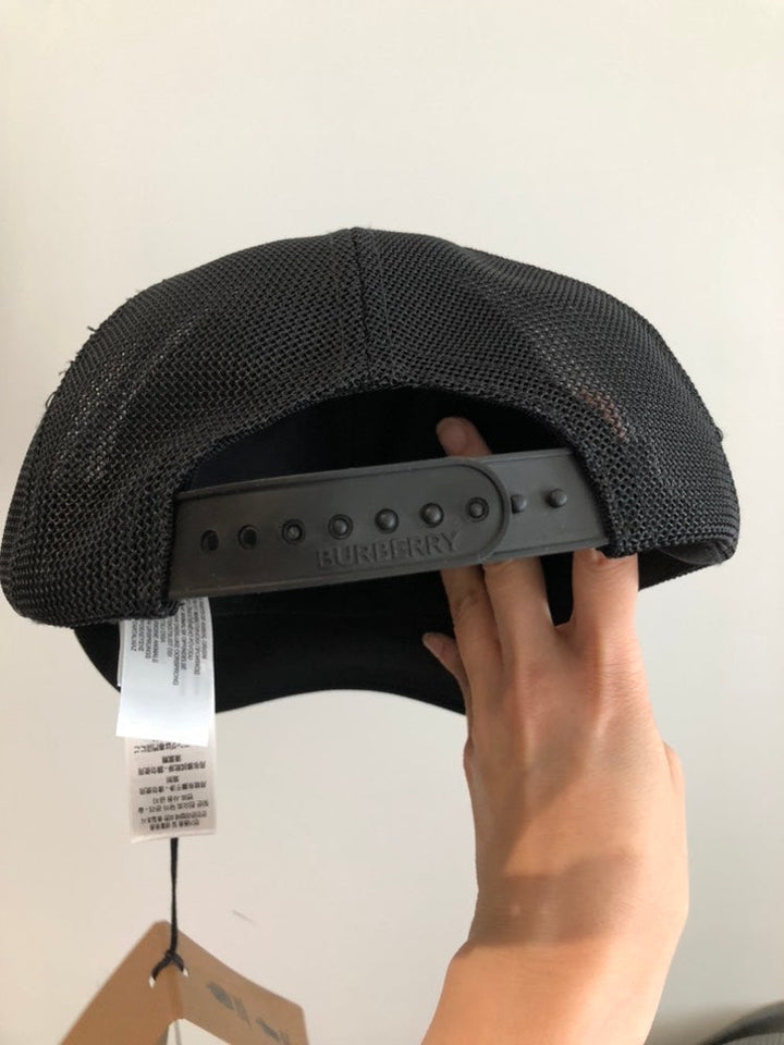 Burberry MH Horseferry Black Baseball Cap