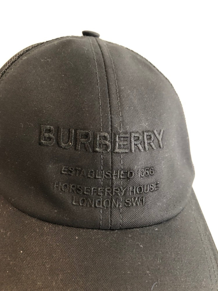 Burberry MH Horseferry Black Baseball Cap