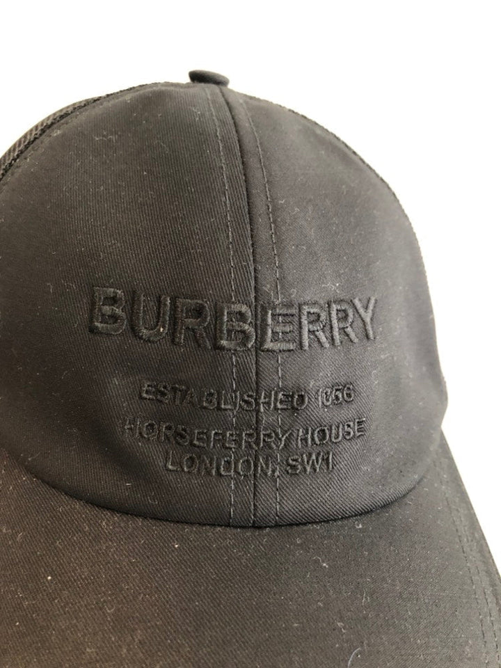 Burberry MH Horseferry Black Baseball Cap