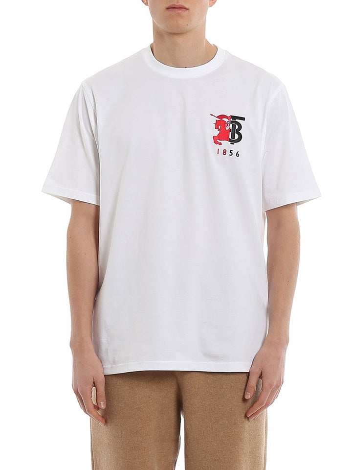 Burberry Hesford Men's T-Shirt White