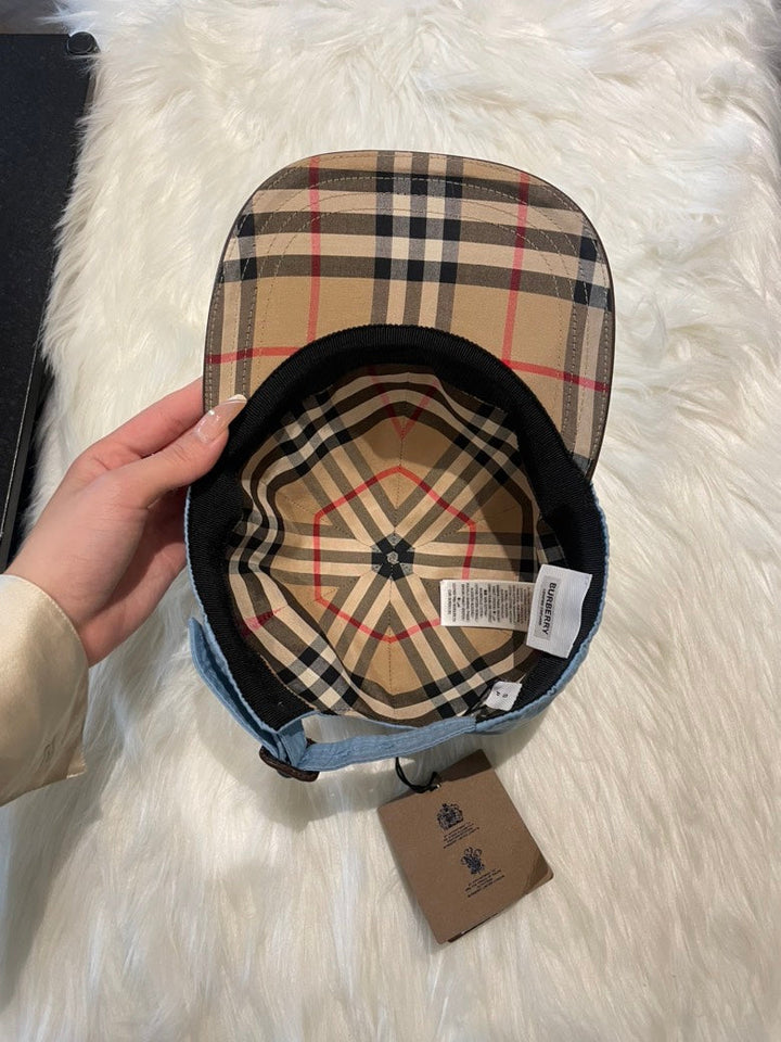Burberry MH Heritage Cool Denim Blue Cap