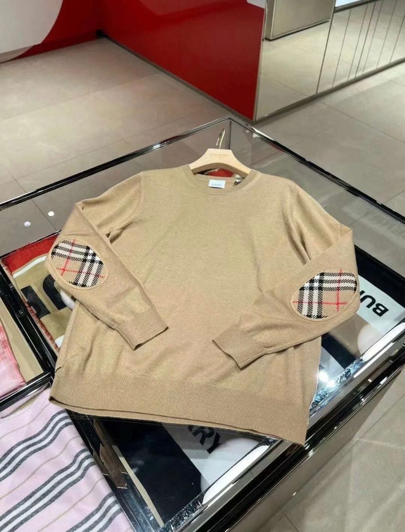 Burberry Bempton Beige Knitwear Women's Sweater XS