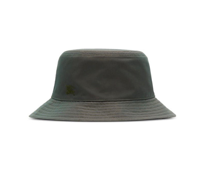 Burberry Check Reversible Bucket Antique Green Hat