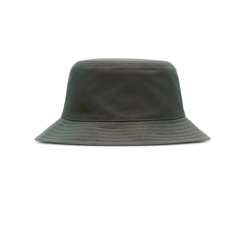 Burberry Check Reversible Bucket Antique Green Hat