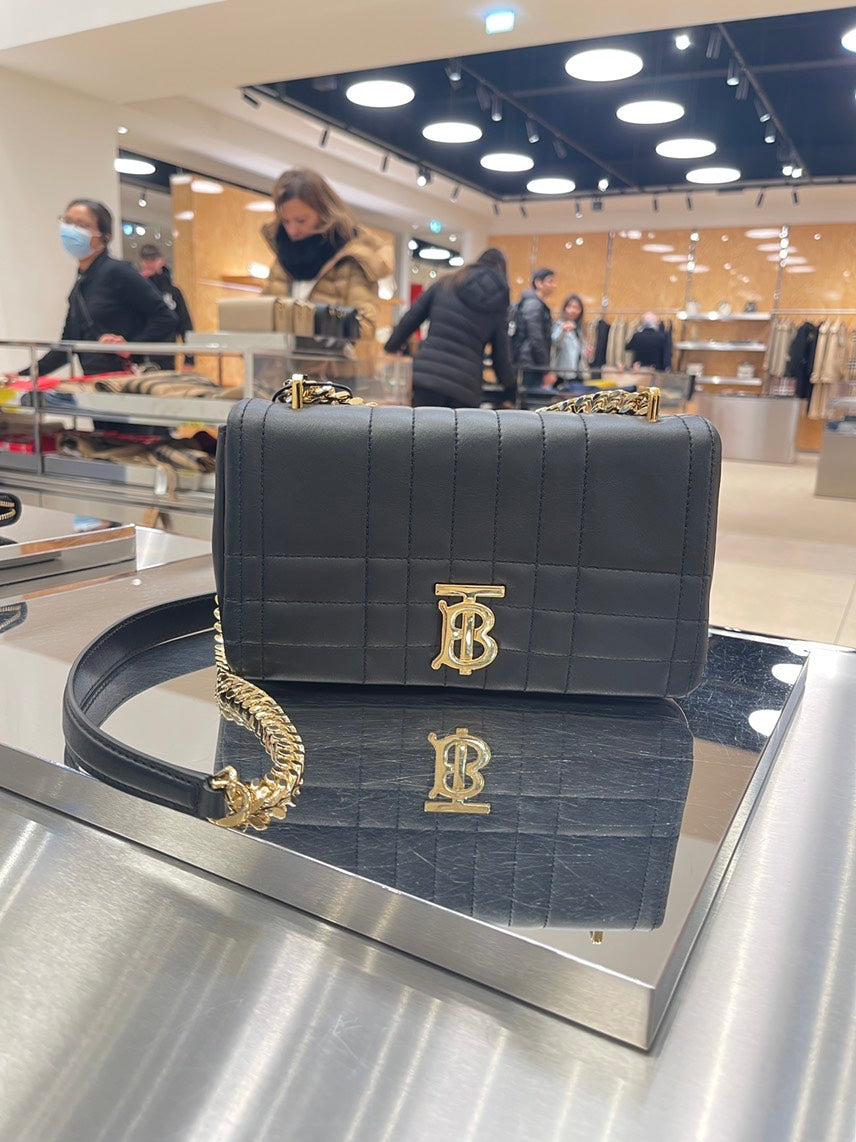 Burberry lola black shoulder bag