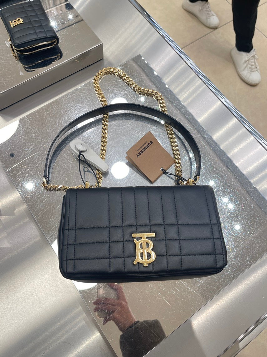 Burberry lola black shoulder bag