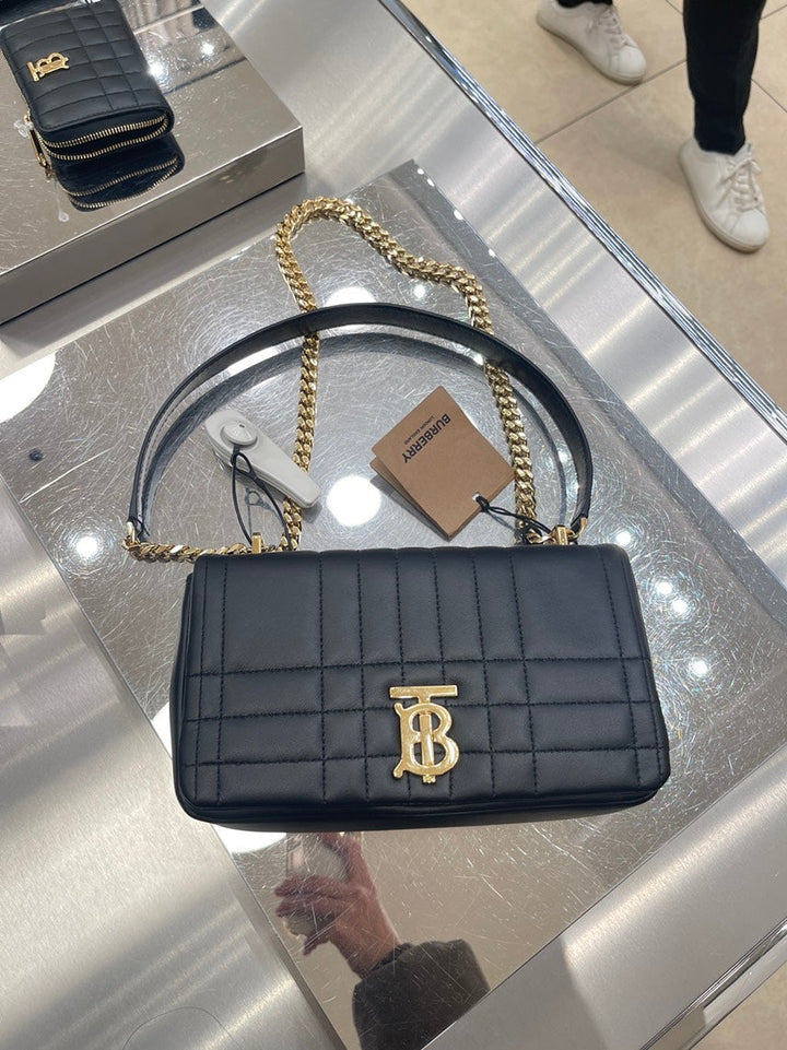 Burberry lola black shoulder bag