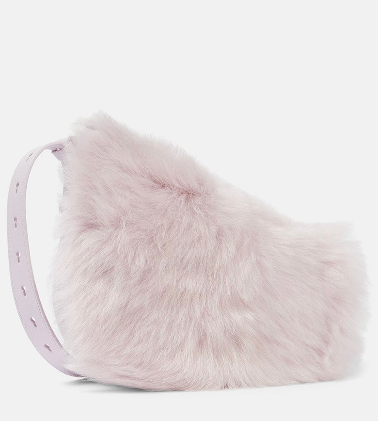 Burberry LL MD Knight Bag Lavender Shoulder Bag