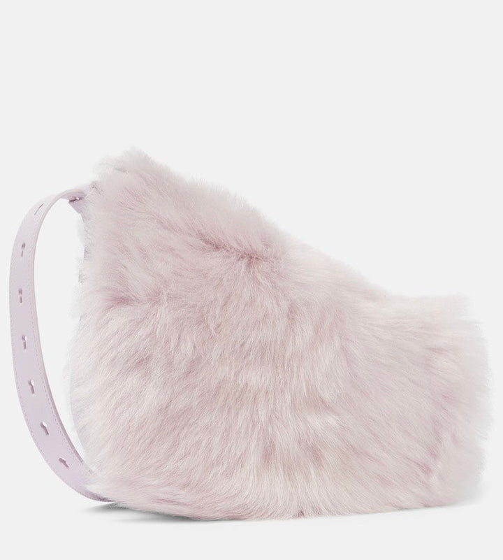 Burberry LL MD Knight Bag Lavender Shoulder Bag