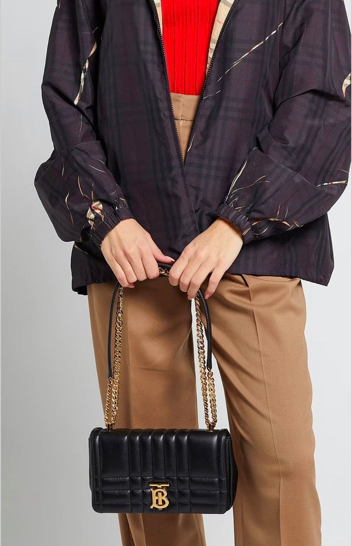 Burberry LK SM Lola Bag Black Leather Shoulder Bag