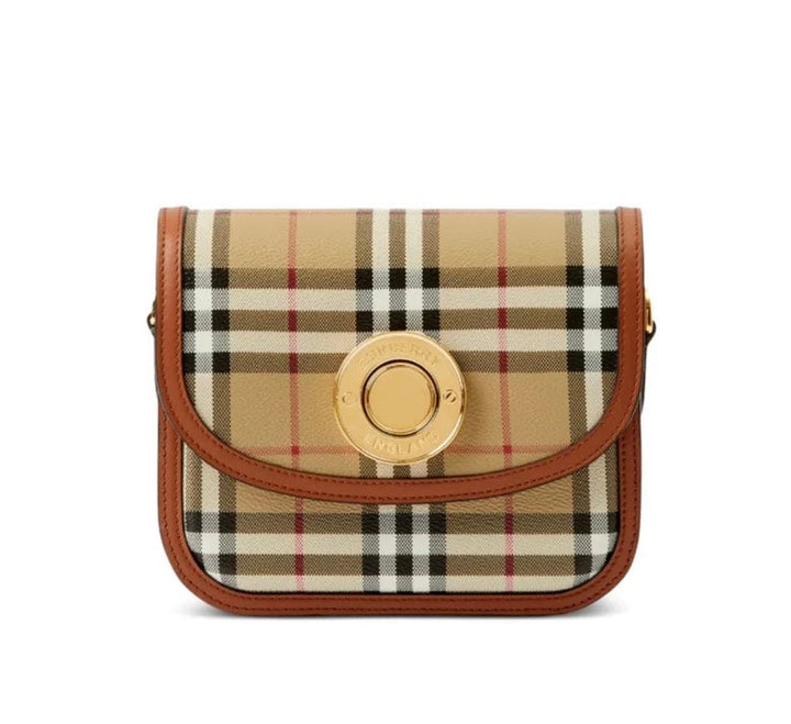 Burberry small Elizabeth check-pattern crossbody bag