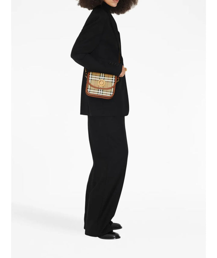Burberry small Elizabeth check-pattern crossbody bag