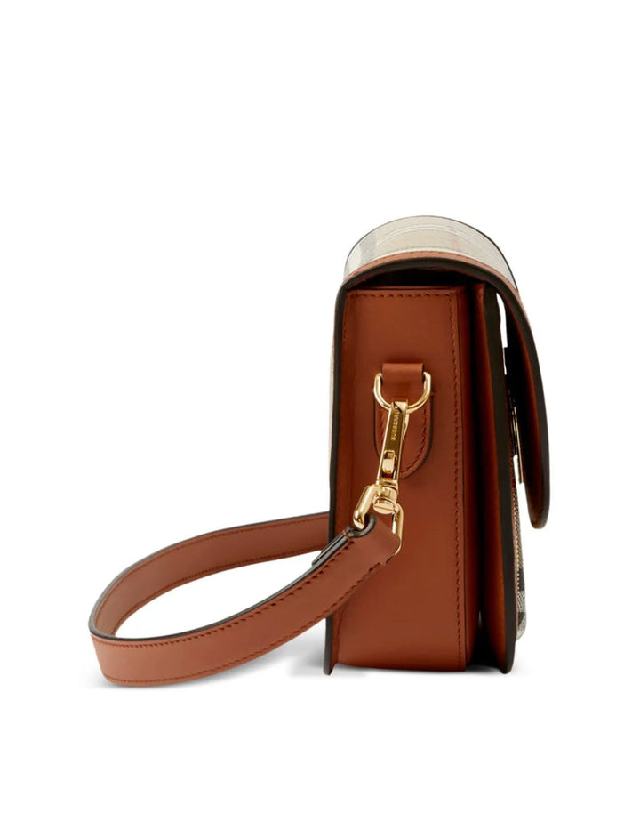 Burberry small Elizabeth check-pattern crossbody bag
