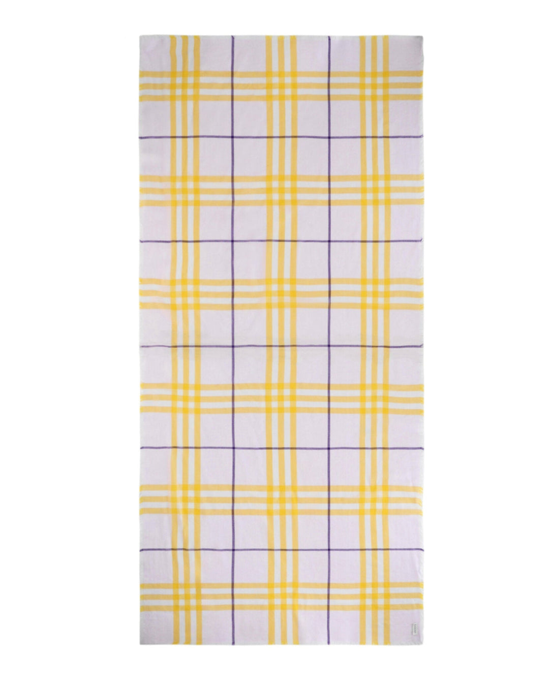 Burberry Checked Wool Scarf Womens 8079704