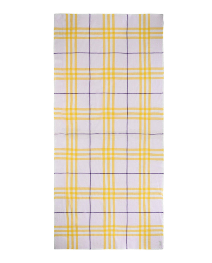Burberry Checked Wool Scarf Womens 8079704