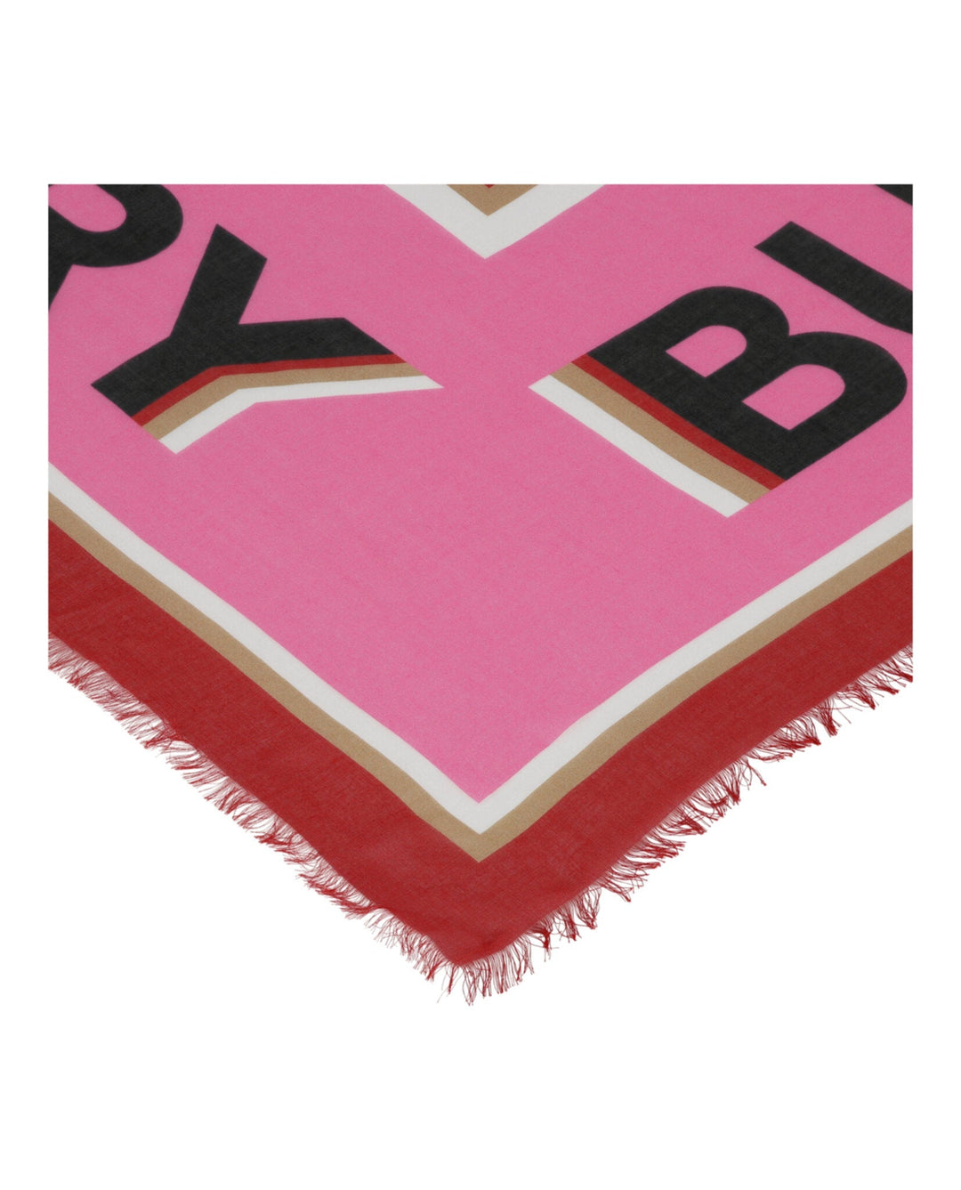 Burberry Logo Printed Scarf Womens 8071829