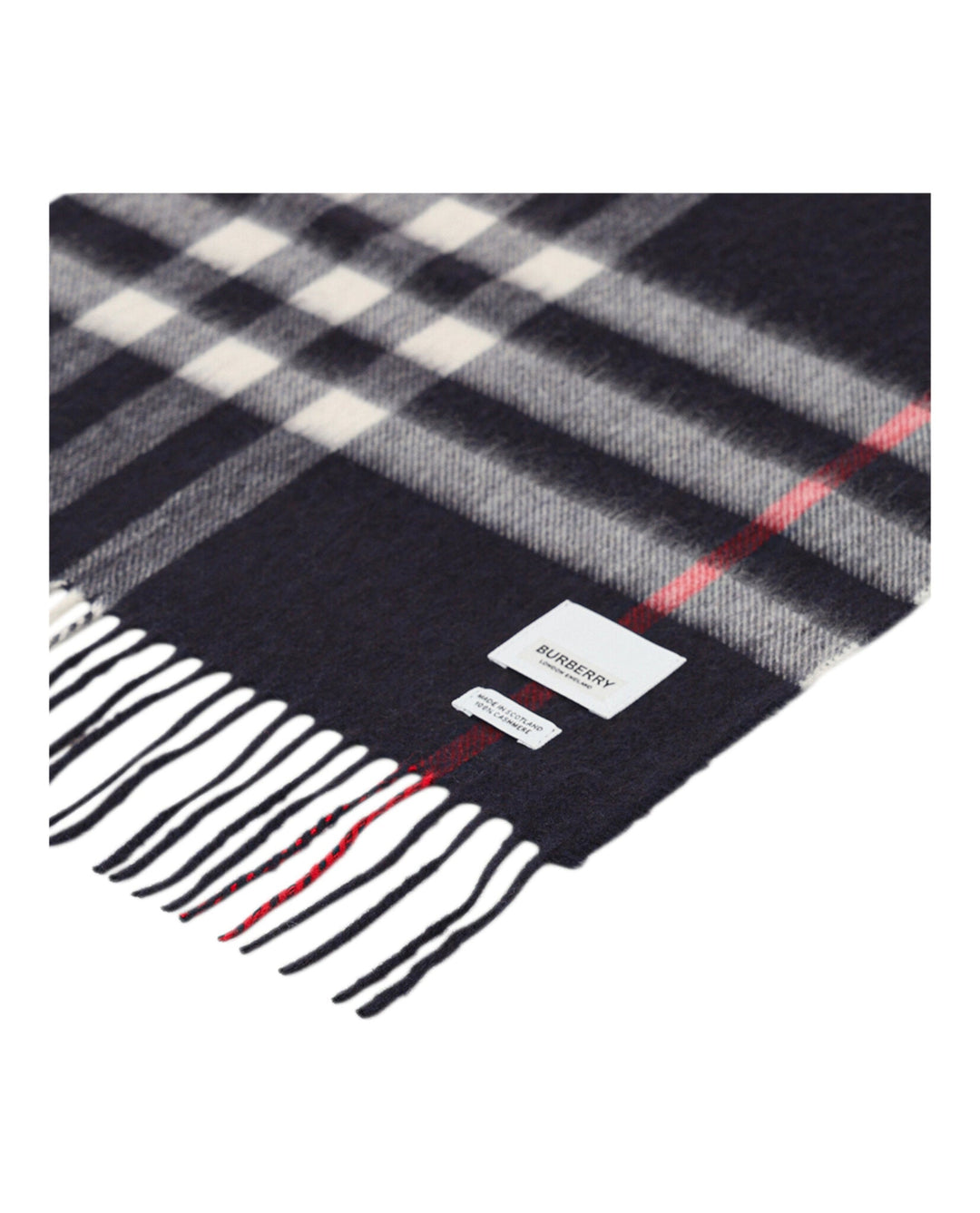 Burberry Check Cashmere Scarf Womens 8015542