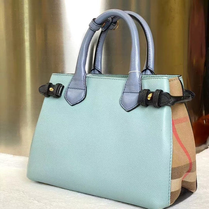 Burberry Banner Blue Tote Bag