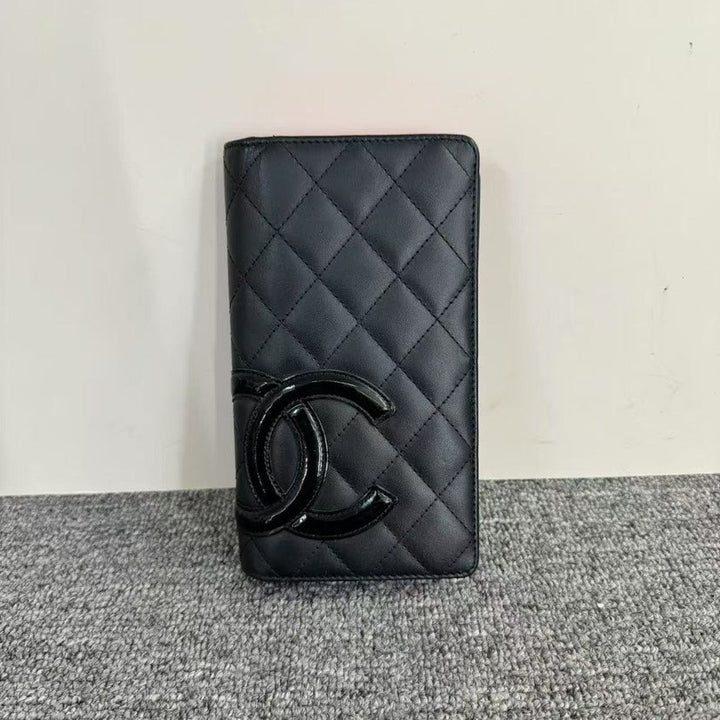Chanel Classic Quilted Black Wallet