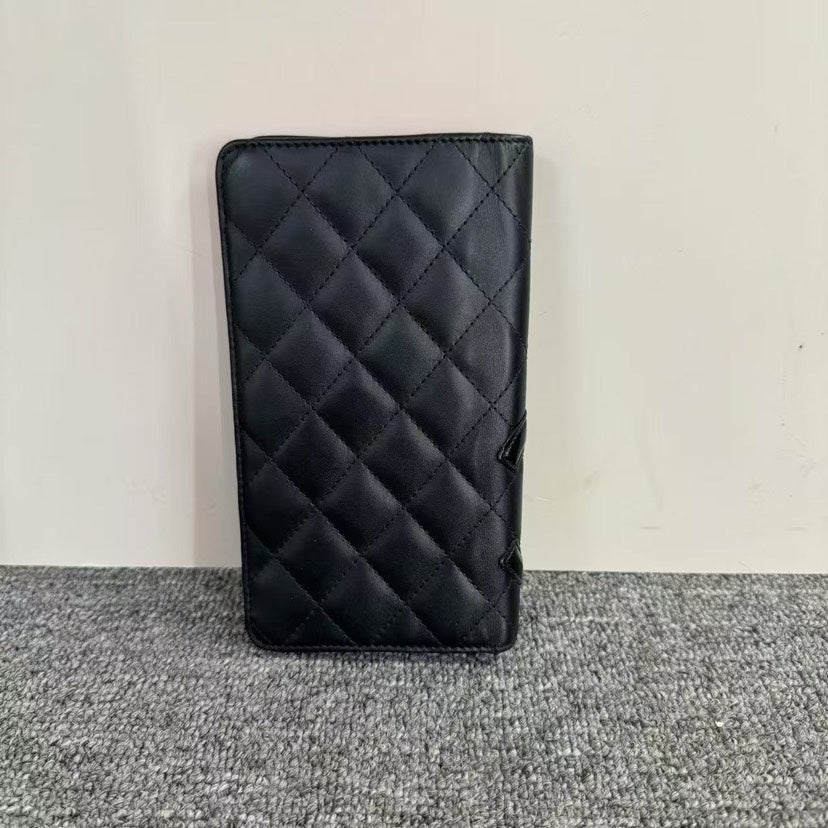 Chanel Classic Quilted Black Wallet