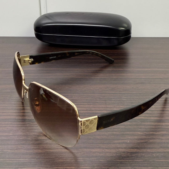 Gucci Brown Gradient Sunglasses LB108481 Size 59