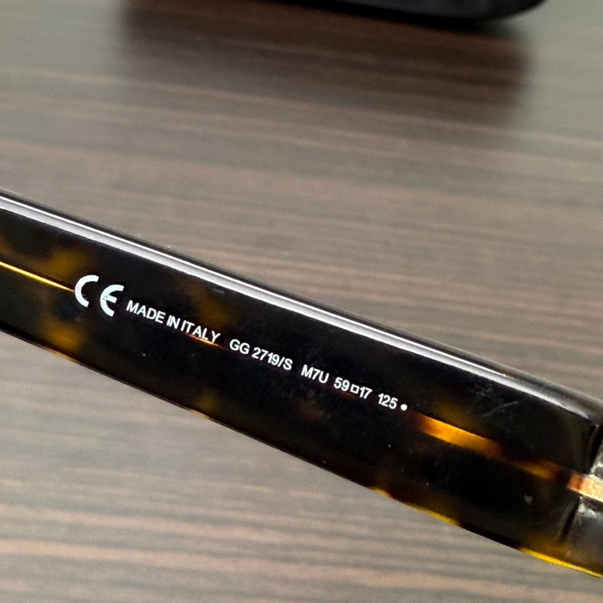Gucci Brown Gradient Sunglasses LB108481 Size 59
