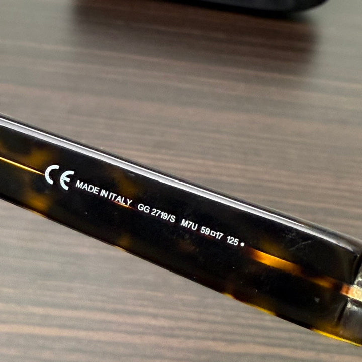 Gucci Brown Gradient Sunglasses LB108481 Size 59