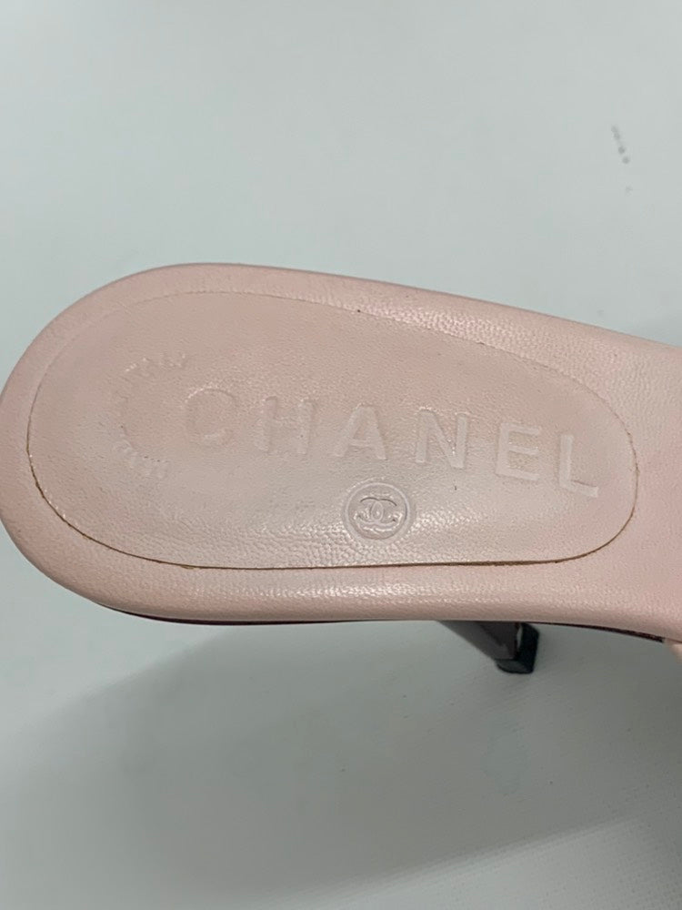 Top Quality Chanel Beige Strappy Sandals