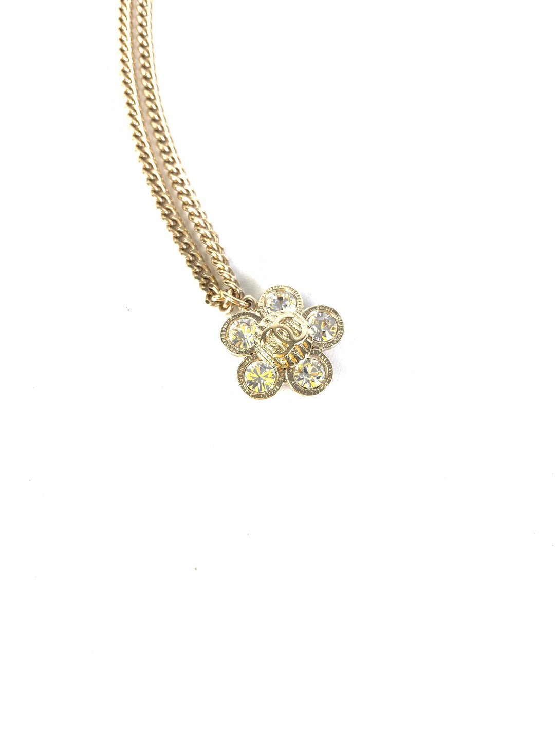 Chanel Necklace A-6967 Gold Pendant