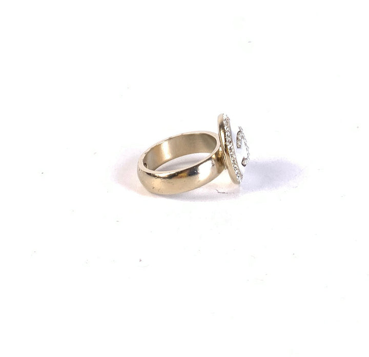 Top Quality Chanel Statement Ring Gold Rings A-6982