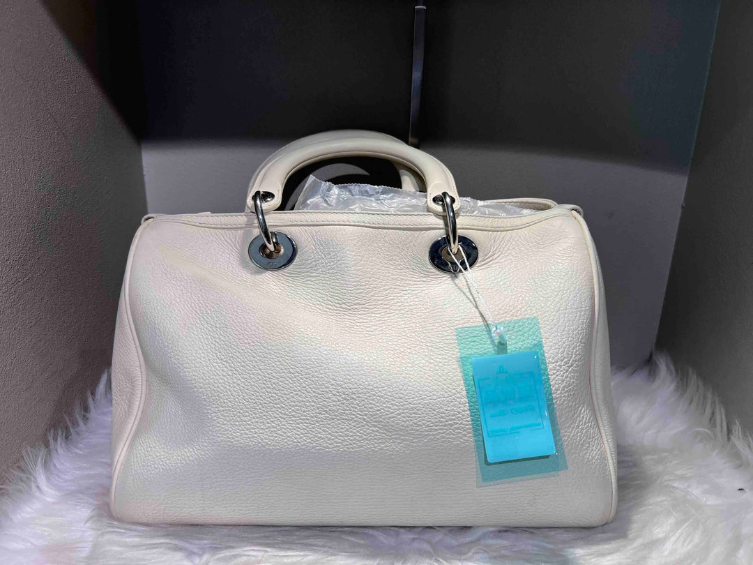 Top quality Dior Top quality Dior White Portable Boston Pillow Bag