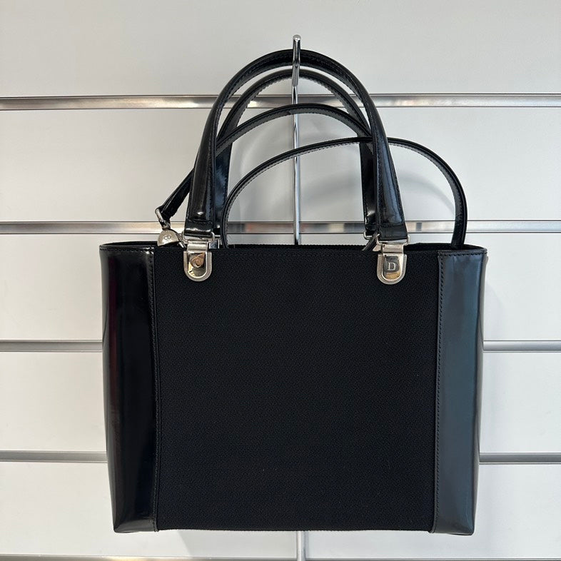 Top quality Dior 2ways Bag 5248 Black Leather Top Handle & Shoulder Bag