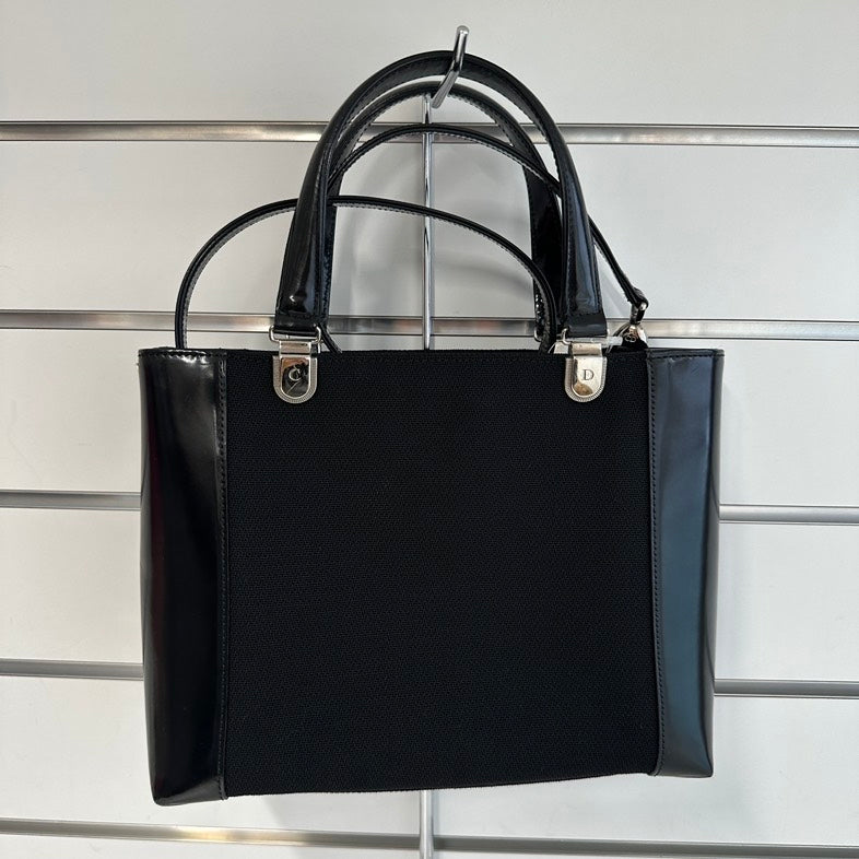 Top quality Dior 2ways Bag 5248 Black Leather Top Handle & Shoulder Bag