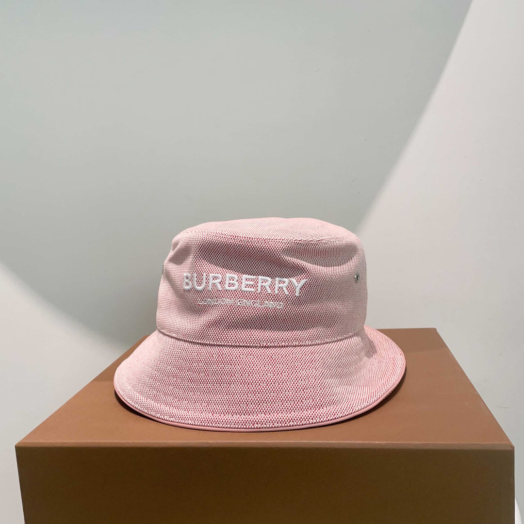 Burberry Bucket Hat Pink Hat