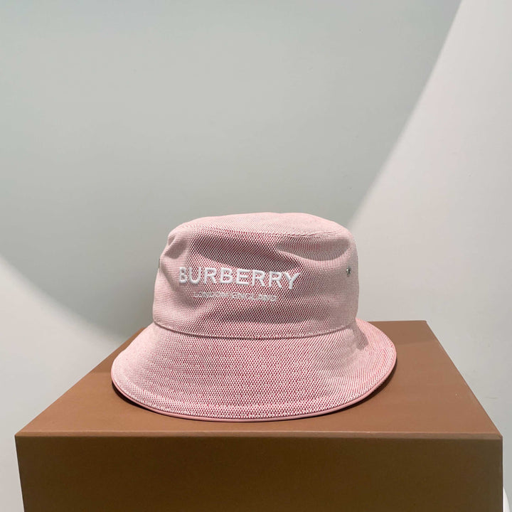 Burberry Bucket Hat Pink Hat